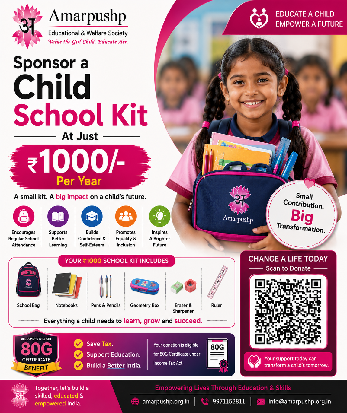 SponsorAChild-EducationKit-1000 per chilld
